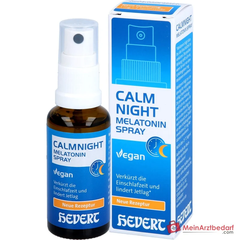 Hevert CalmNight Melatonin Spray, 30 ml