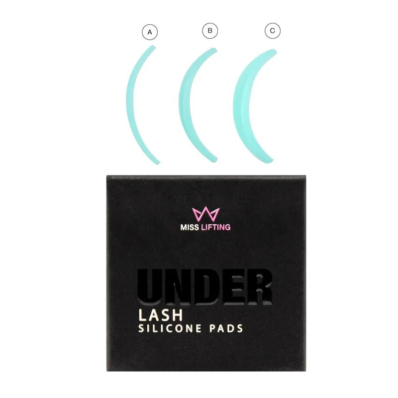 MISS LASHES Untere Wimpern Silikonpads 3 Paare