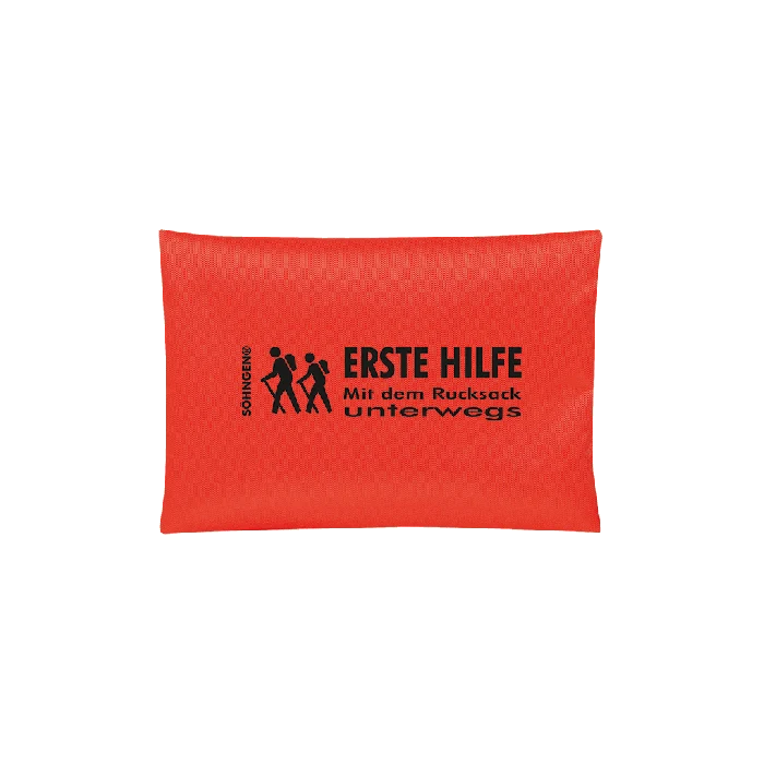 Erste Hilfe Mit dem Rucksack unterwegs orange | Packung (1 Stück)