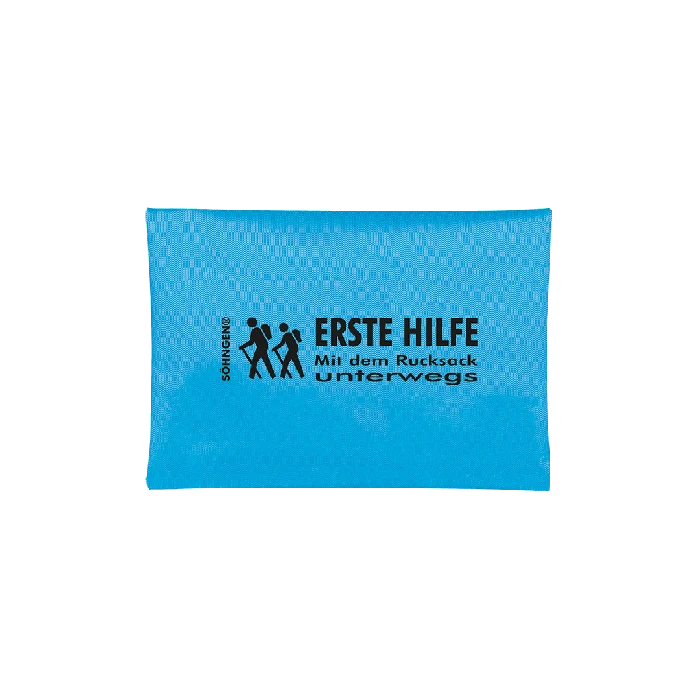 Erste Hilfe Mit dem Rucksack unterwegs blau | Packung (1 Stück)