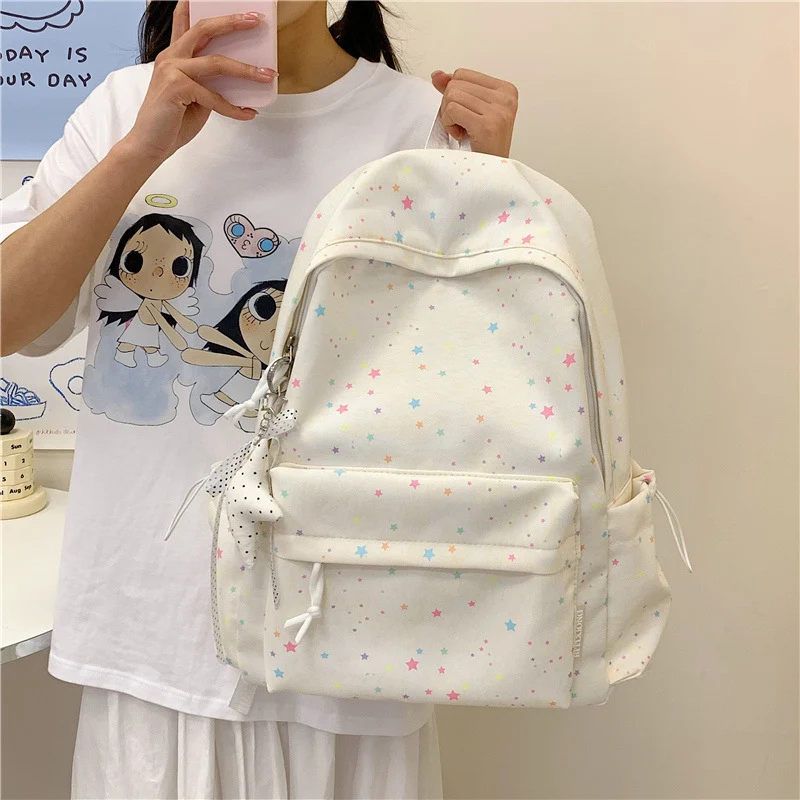 Stern-bedeckter Schulrucksack Karnz