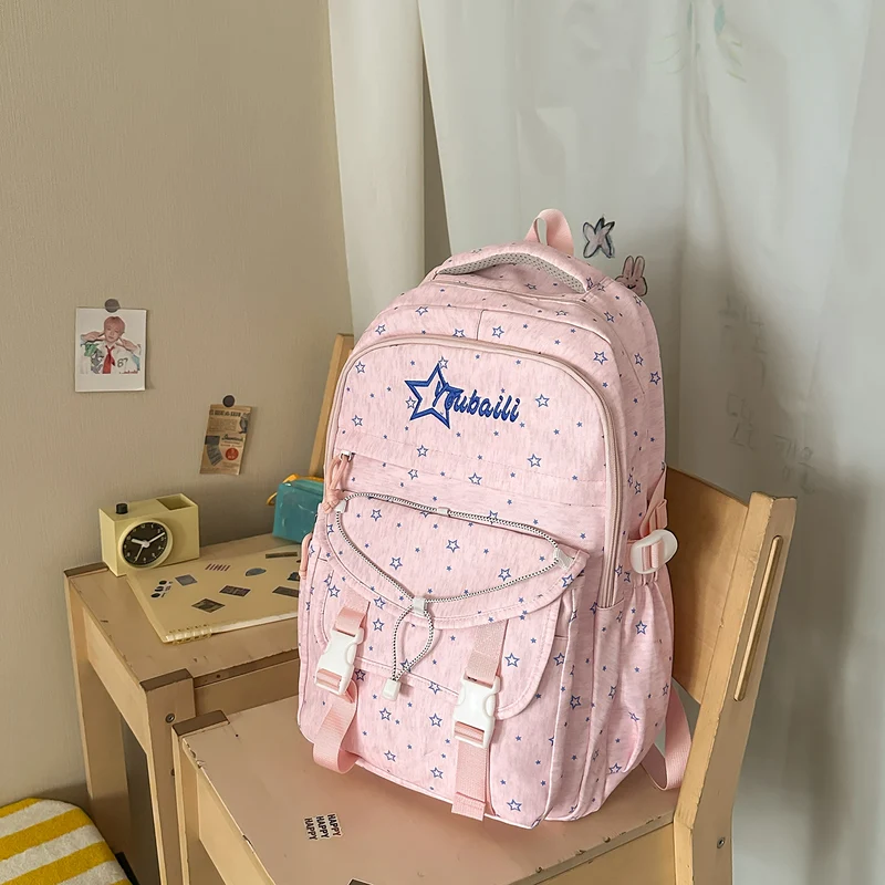 Stern-Beschmückter Lässiger Schul-Rucksack Karnz