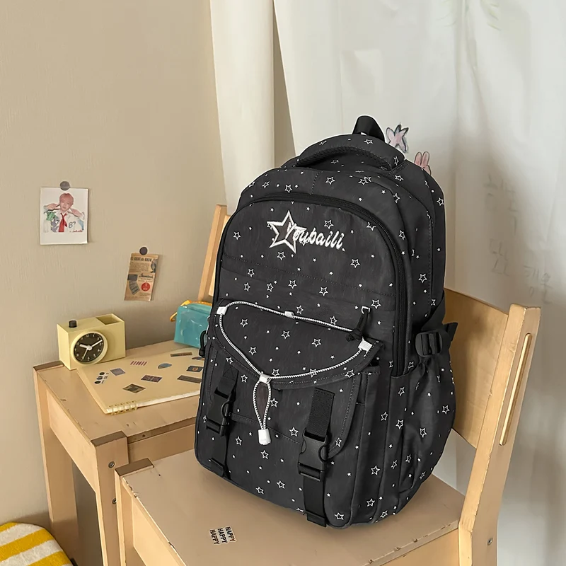 Stern-Beschmückter Lässiger Schul-Rucksack Karnz