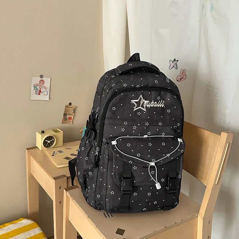 Stern-Beschmückter Lässiger Schul-Rucksack Karnz
