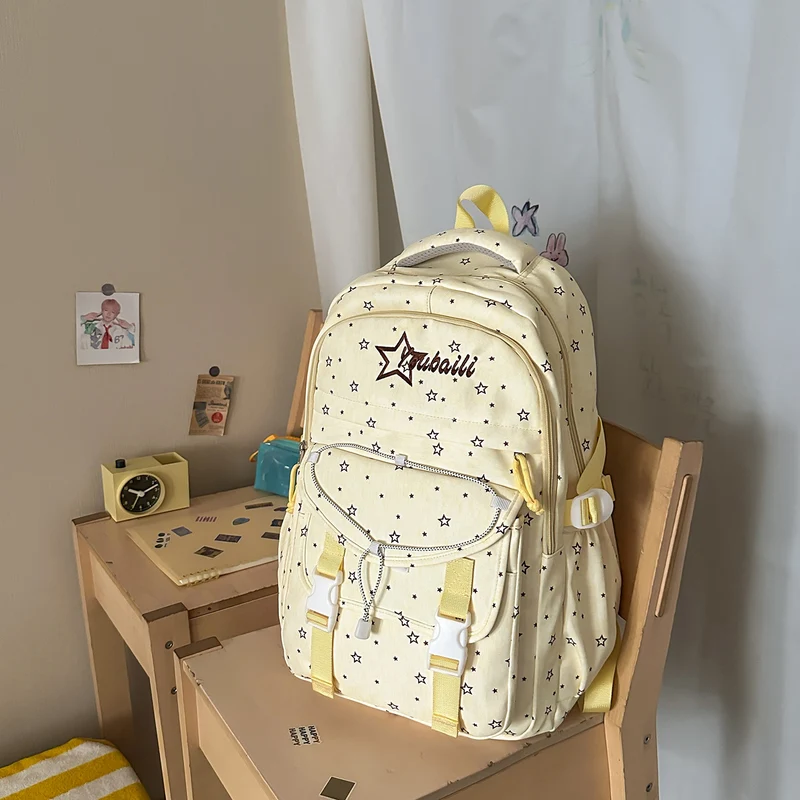 Stern-Beschmückter Lässiger Schul-Rucksack Karnz