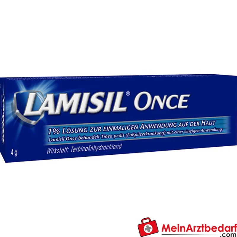 GSK-Gebro Lamisil Once 1% Lösung 4 g Einmalanwendung gegen Fußpilz