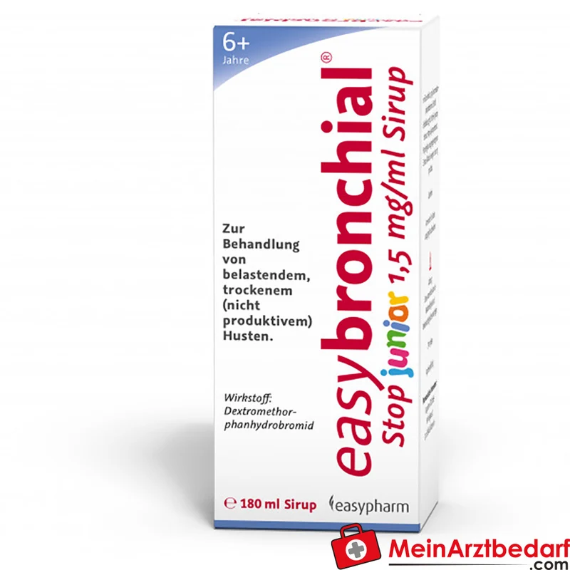 easypharm easybronchial STOP JUNIOR Hustensirup 15 mg/ml 180 ml