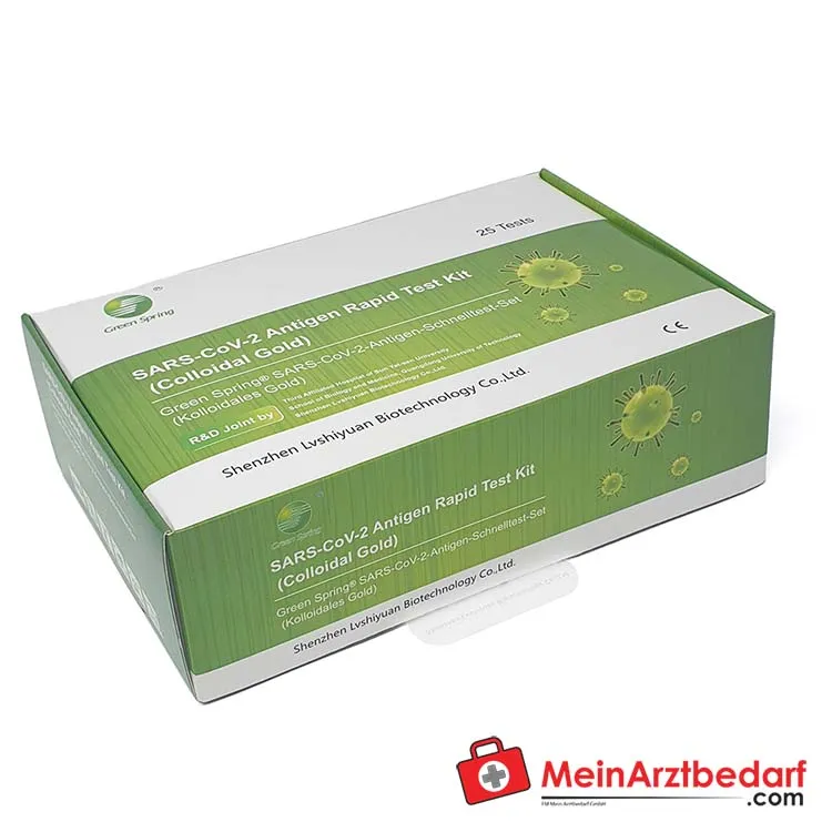 Green Spring SARS-CoV-2 Antigen-Schnelltest, 25 Stück