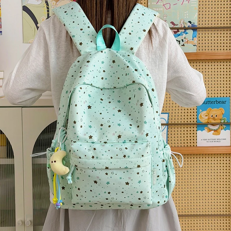 Spaß Stern-Muster Rucksack Karnz