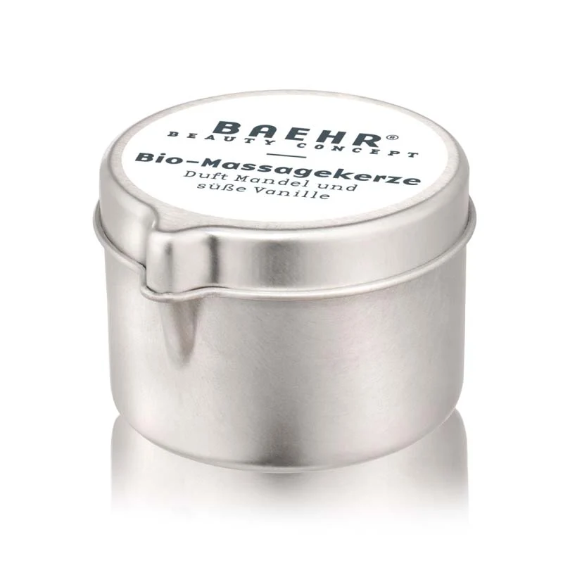 BAEHR Bio-Massagekerze Mandel und süße Vanille 1 Dose (50 ml)