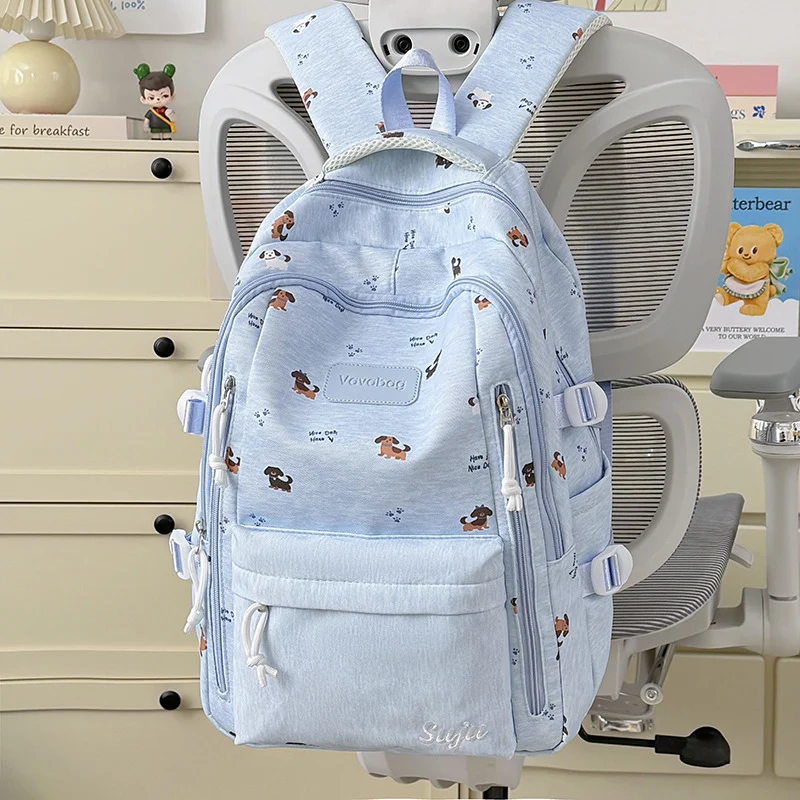 Verspielt Hunde-Themen Schulrucksack Karnz