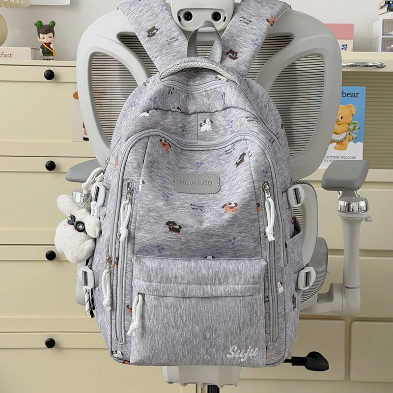 Verspielt Hunde-Themen Schulrucksack Karnz