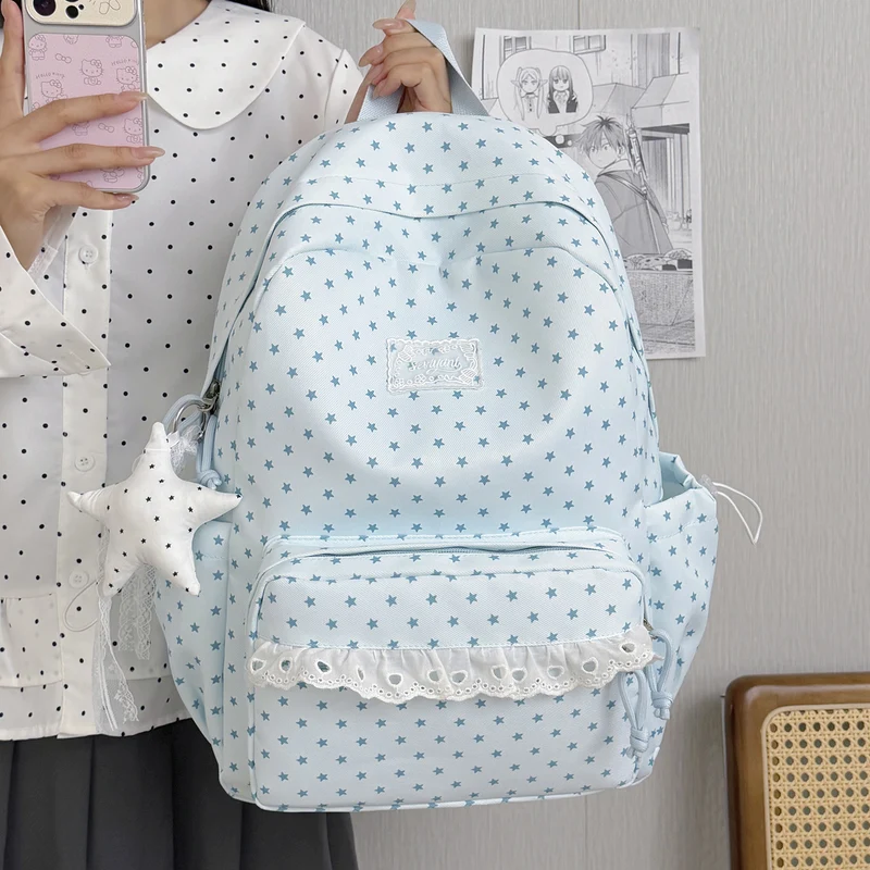 Verspielt Stern-Druck Rucksack Karnz