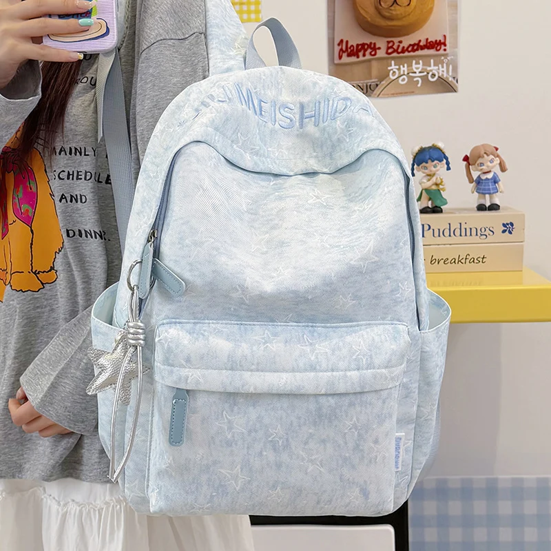 Verspielt Stern-Beschmückter Schulrucksack Karnz 1791204675