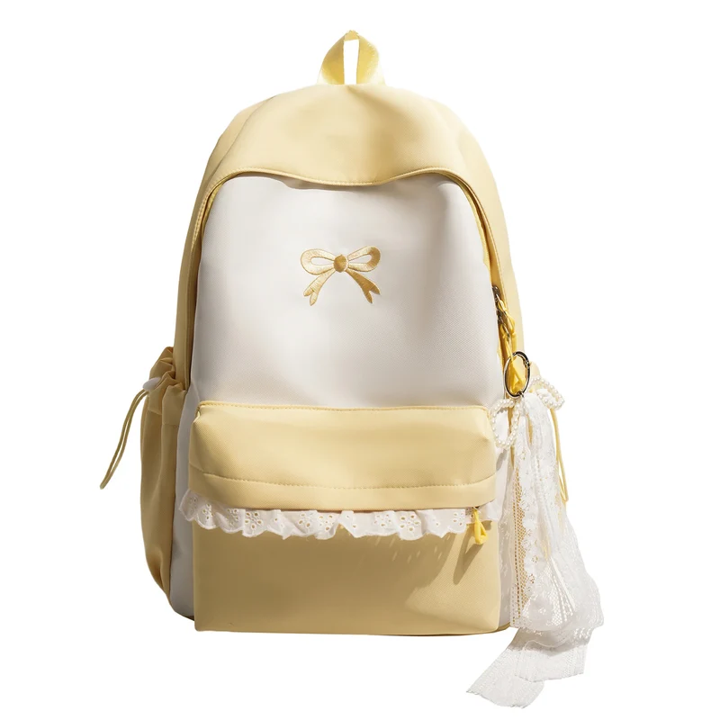 Dekorativer mit Schleife verzierter Freizeit-Rucksack Karnz