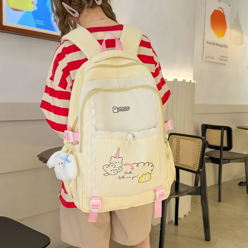 Spaß Illustrierter Charakter Rucksack Karnz