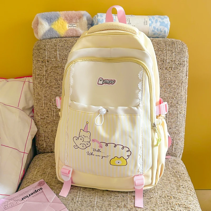 Spaß Illustrierter Charakter Rucksack Karnz