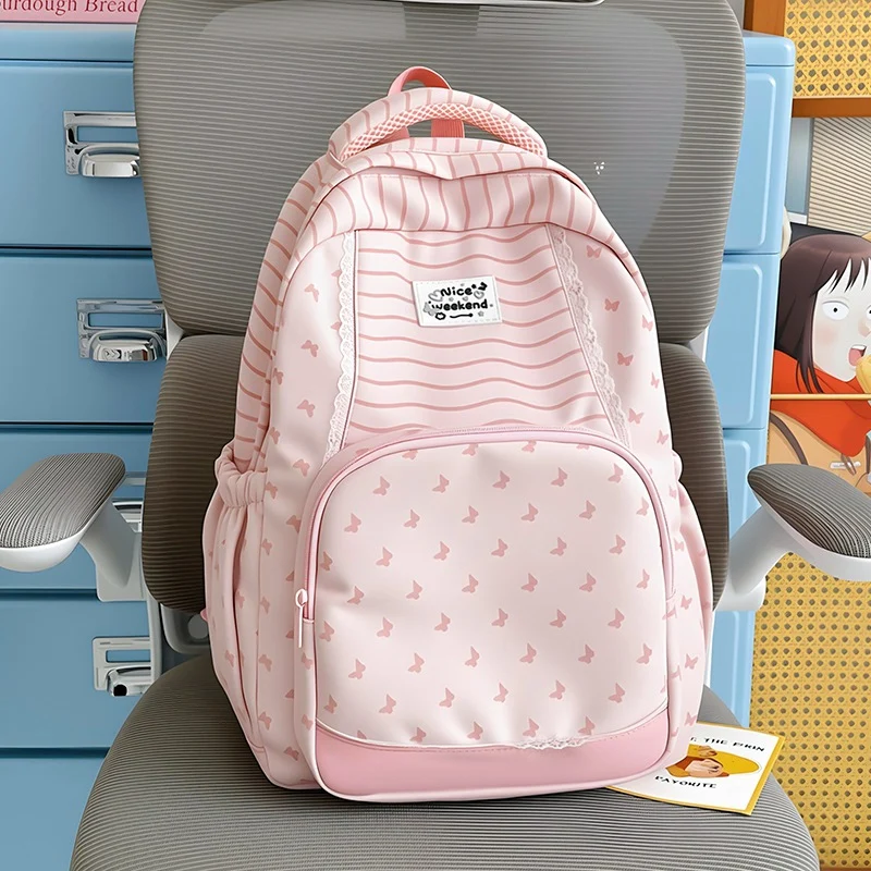 Verspielt Schmetterling-Themen Schulrucksack Karnz