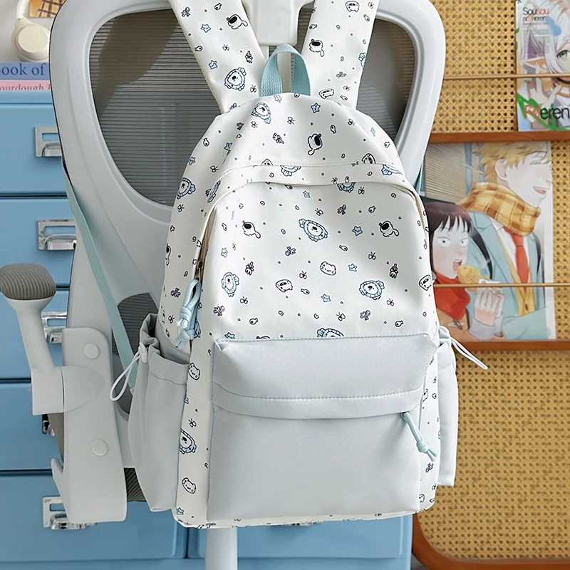 Verspielter Bunny Ohren Bedruckter Rucksack Karnz
