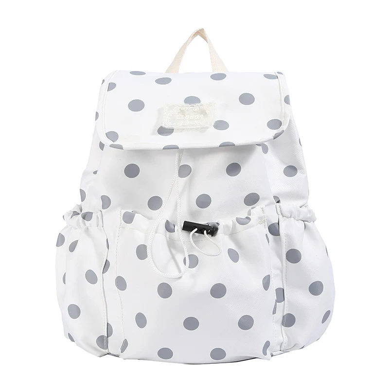 Verspielt gepunkteter Rucksack Karnz