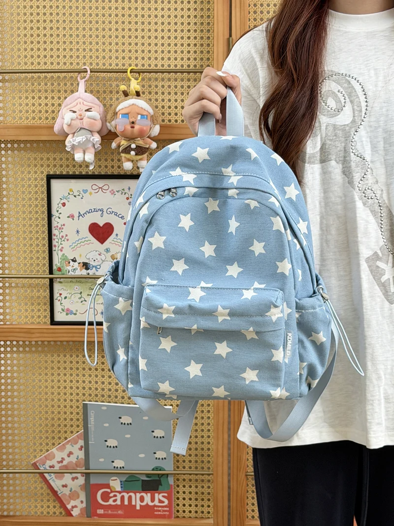 Verspielt gepunkteter Rucksack Karnz
