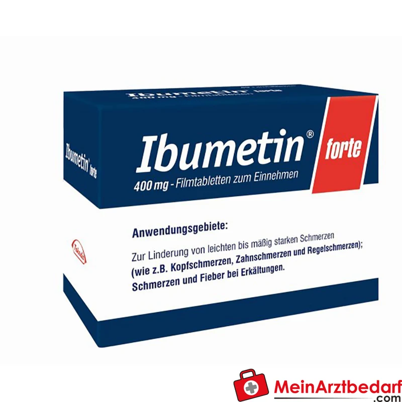 Takeda Ibumetin forte 400 mg Filmtabletten 20 Stück Ibuprofen Schmerzmittel