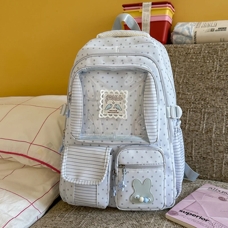 Verspielter Bunny Ohr Schulrucksack Karnz
