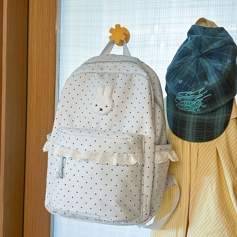 Verspielt Bunny-Ohren Bedruckter Rucksack Karnz