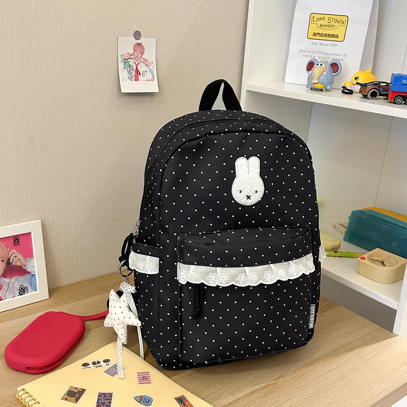 Verspielt Bunny-Ohren Bedruckter Rucksack Karnz