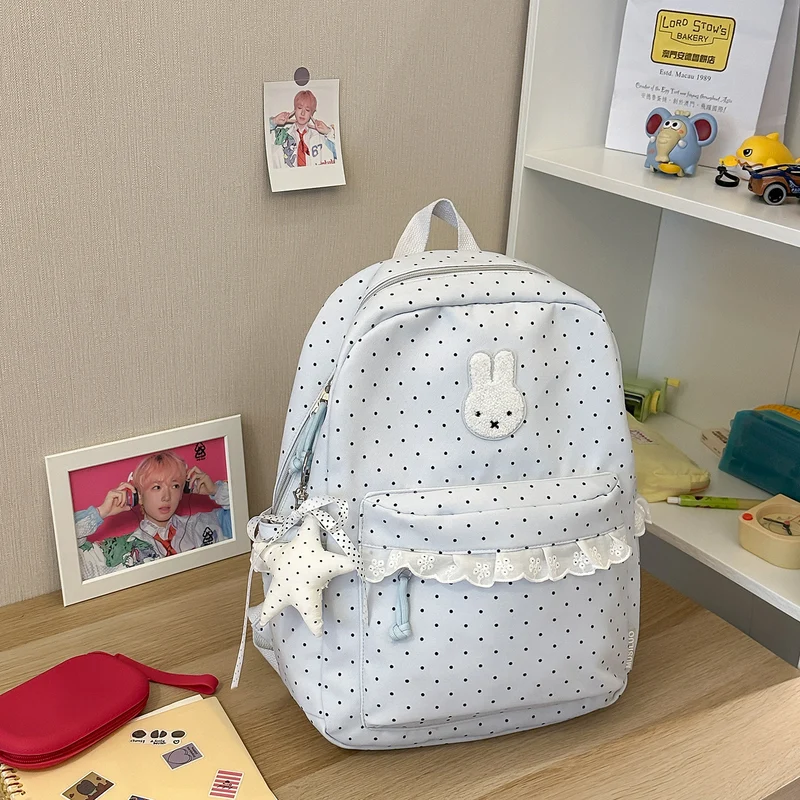 Verspielt Bunny-Ohren Bedruckter Rucksack Karnz