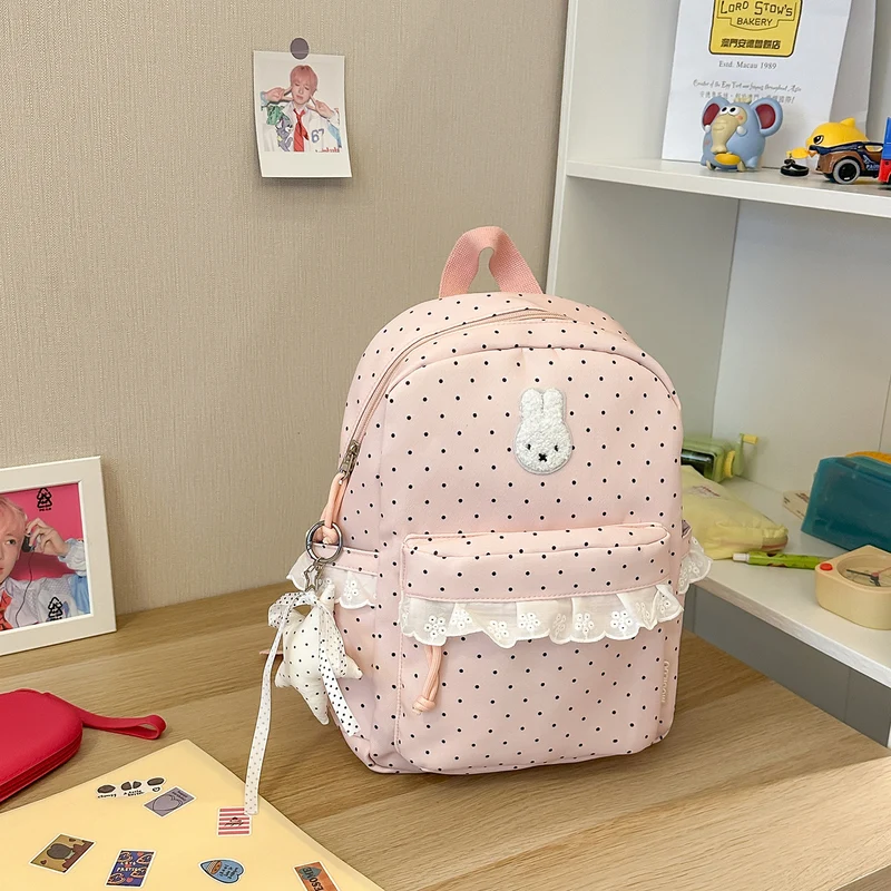 Verspielt Bunny-Ohren Bedruckter Rucksack Karnz