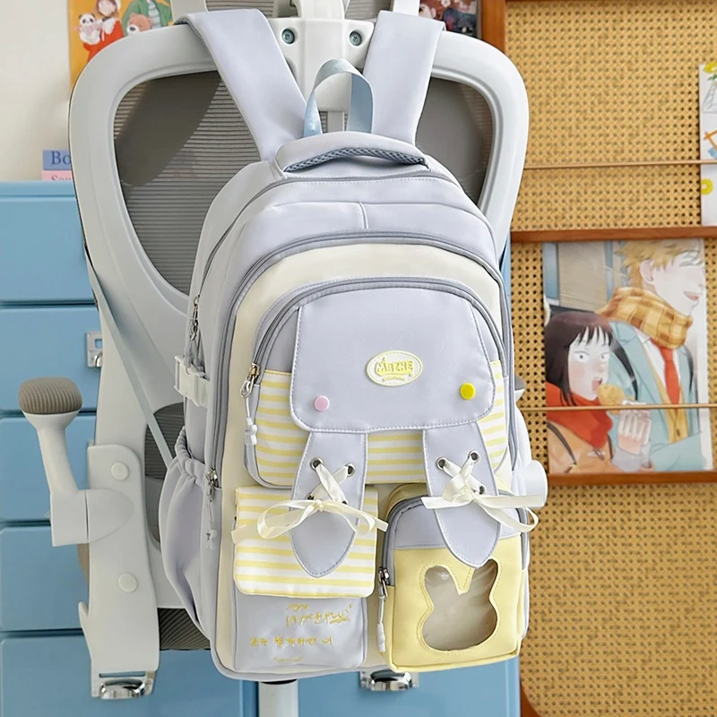 Verspielter Rucksack mit Bunny-Ohren-Print Karnz