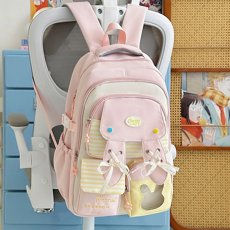 Verspielter Rucksack mit Bunny-Ohren-Print Karnz
