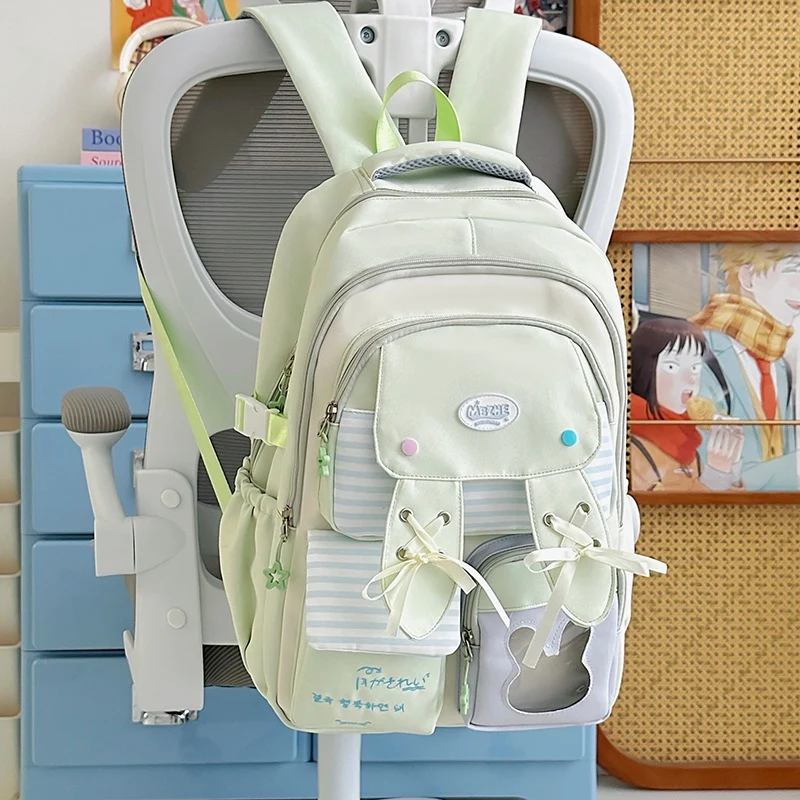 Verspielter Rucksack mit Bunny-Ohren-Print Karnz