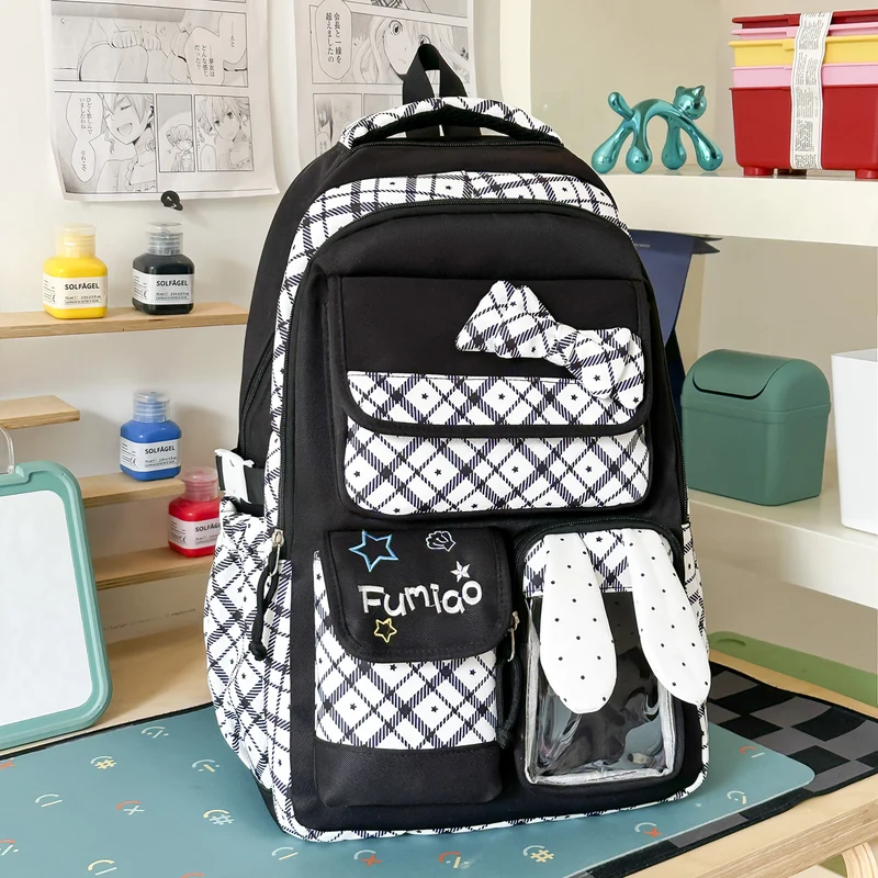 Verspielter Bunny Ear Rucksack Karnz