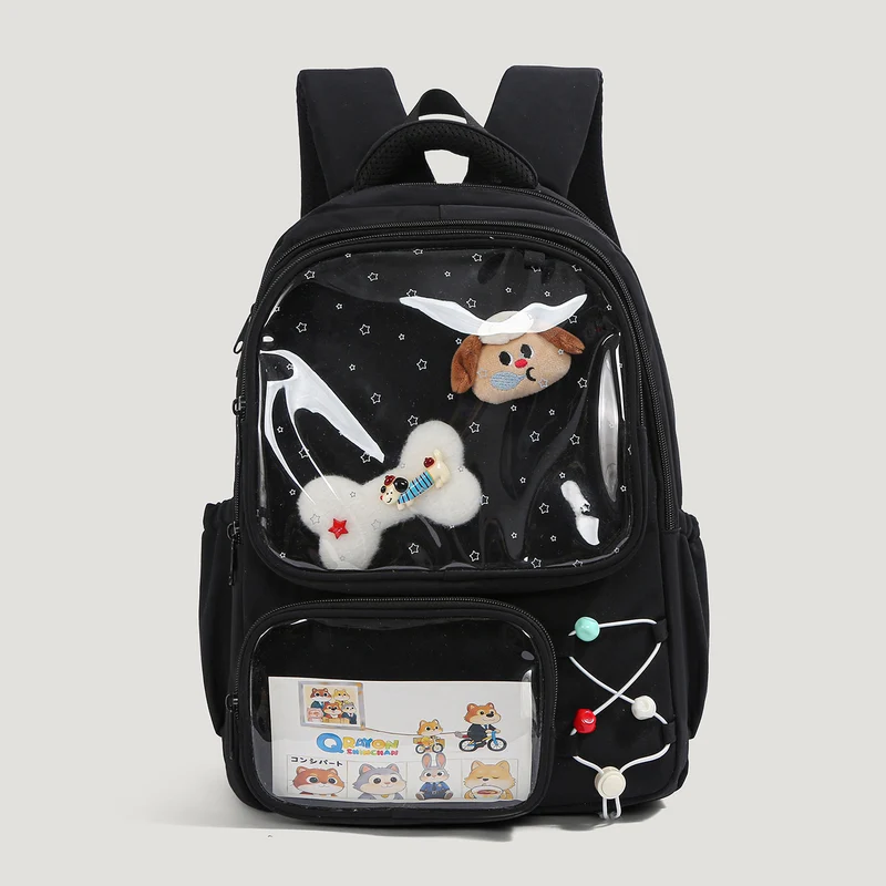 Verspielt Illustrierter Hundethemen-Rucksack Karnz
