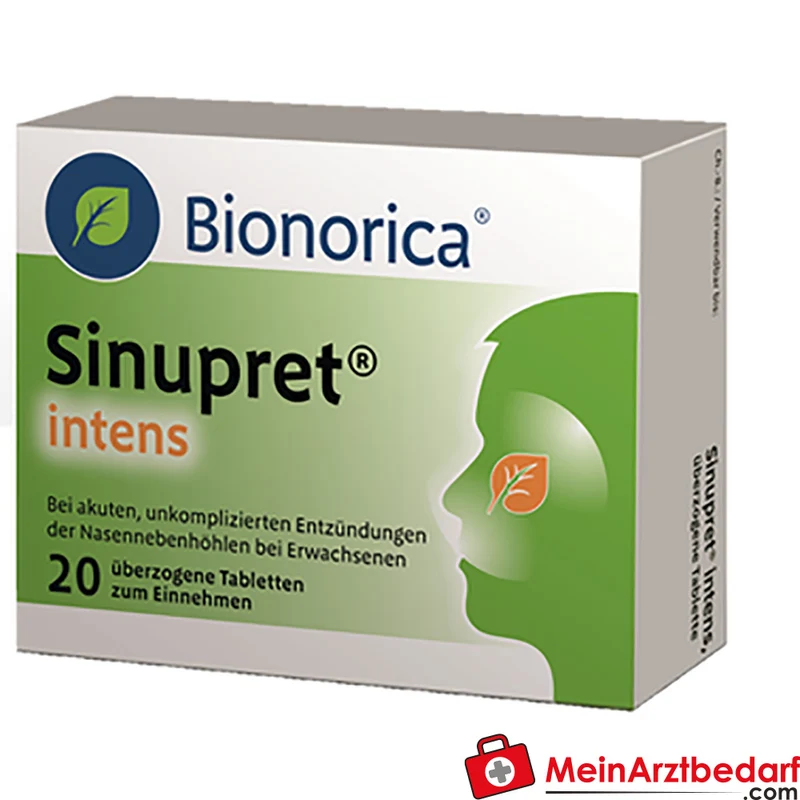 Sinupret Intens Tabletten 20 St. gegen Schnupfen
