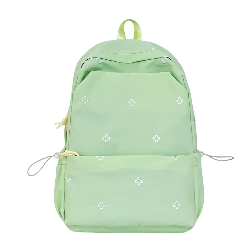 Blumenbestickter Freizeit-Rucksack Karnz