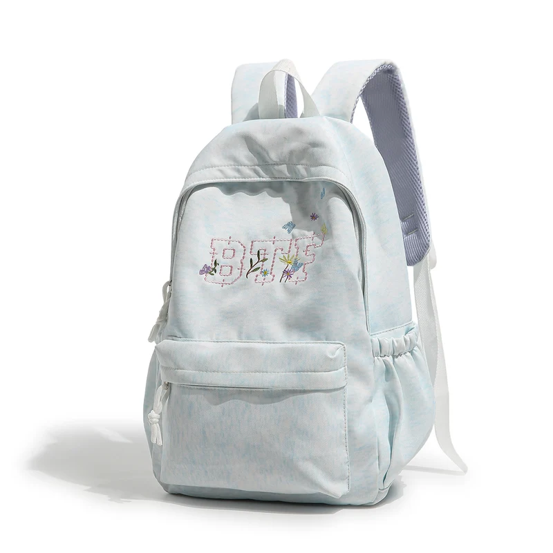 Bestickter Floral Freizeit Rucksack Karnz