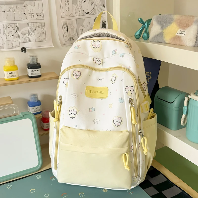 Niedlicher illustrierter Figuren-Rucksack Karnz