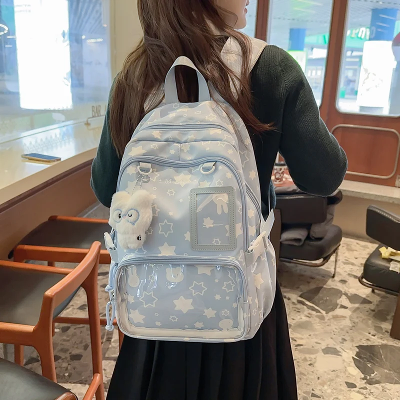 Süßer illustrierter Charakter-Rucksack Karnz 1791205084