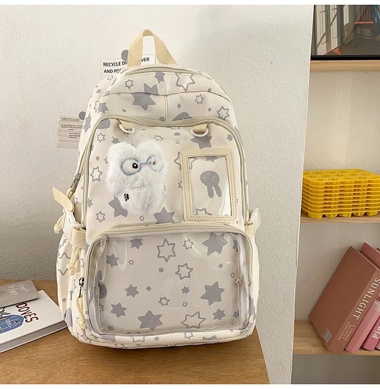 Süßer illustrierter Charakter-Rucksack Karnz 1791205084
