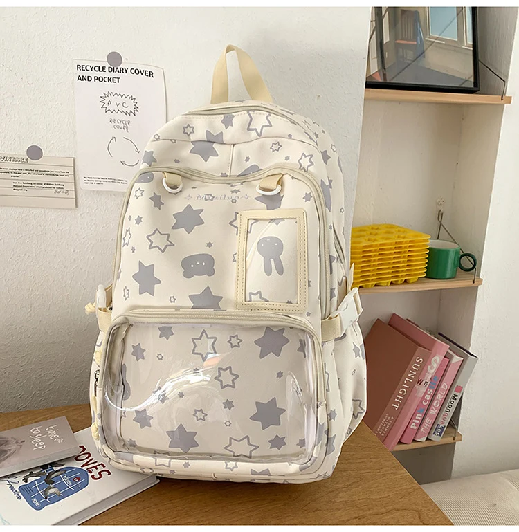 Süßer illustrierter Charakter-Rucksack Karnz 1791205084