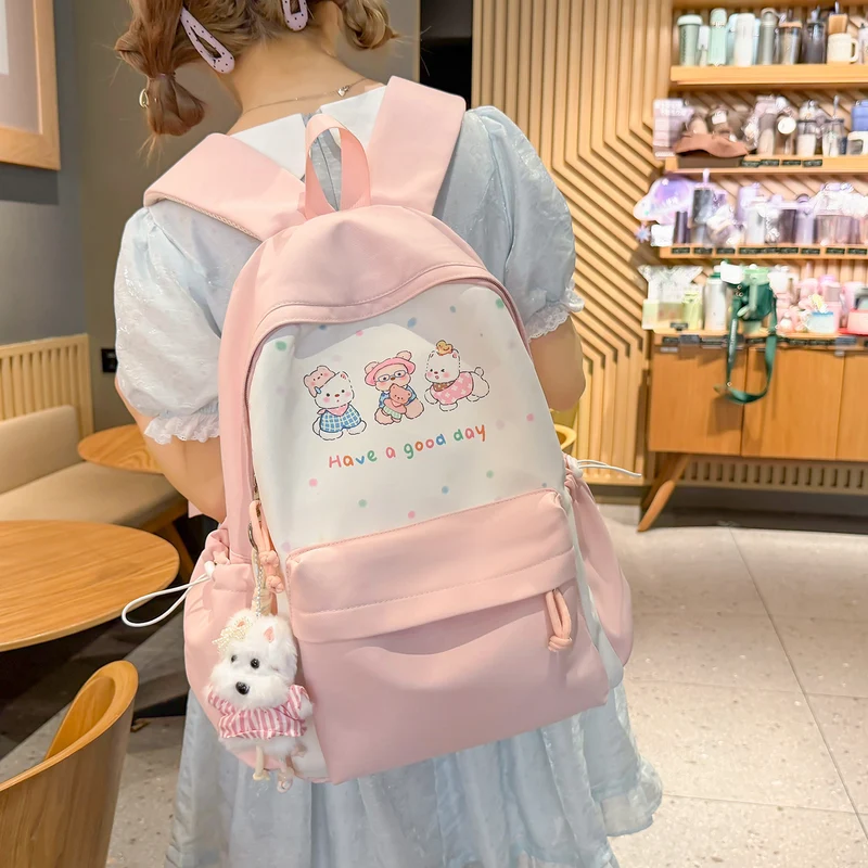 Süßer illustrierten Tier-Themen Rucksack Karnz