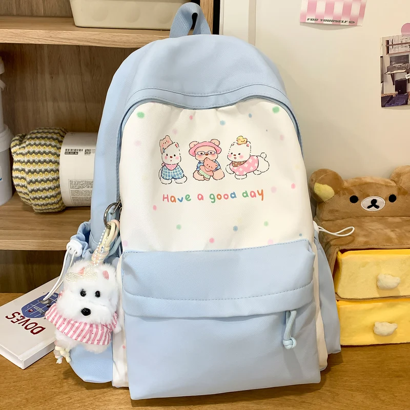 Süßer illustrierten Tier-Themen Rucksack Karnz