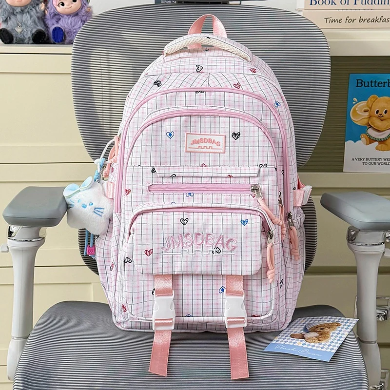 Niedlicher mit Herzen verzierter Freizeit-Rucksack Karnz