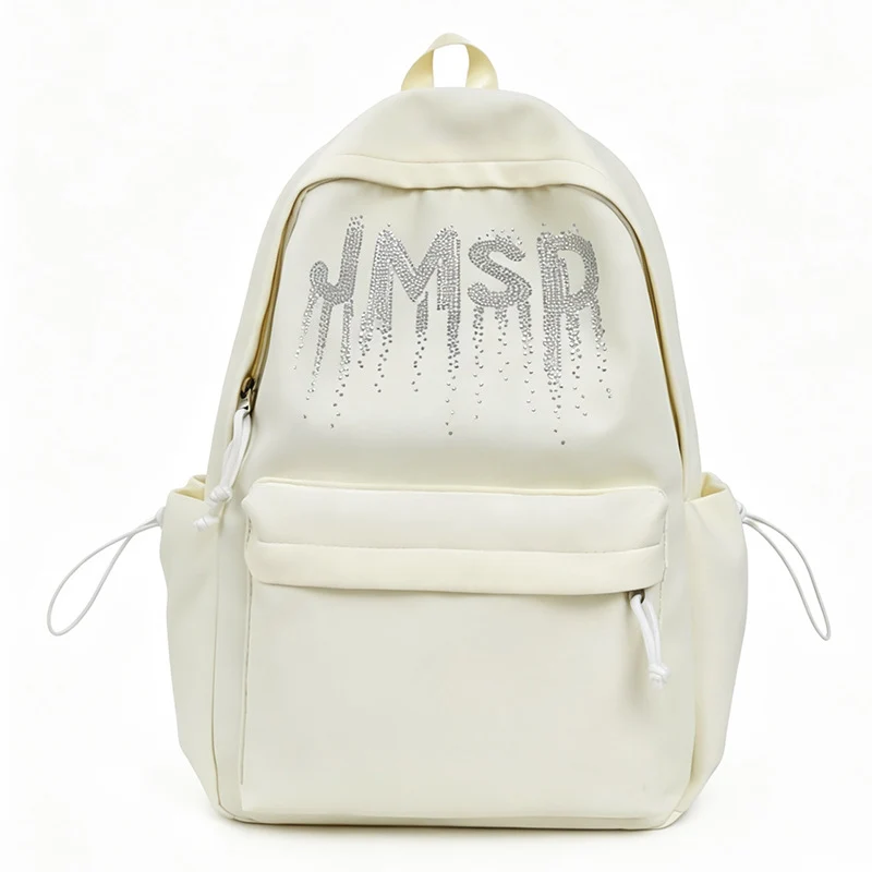 Dekorative mit Strass verziertes Rucksack Karnz