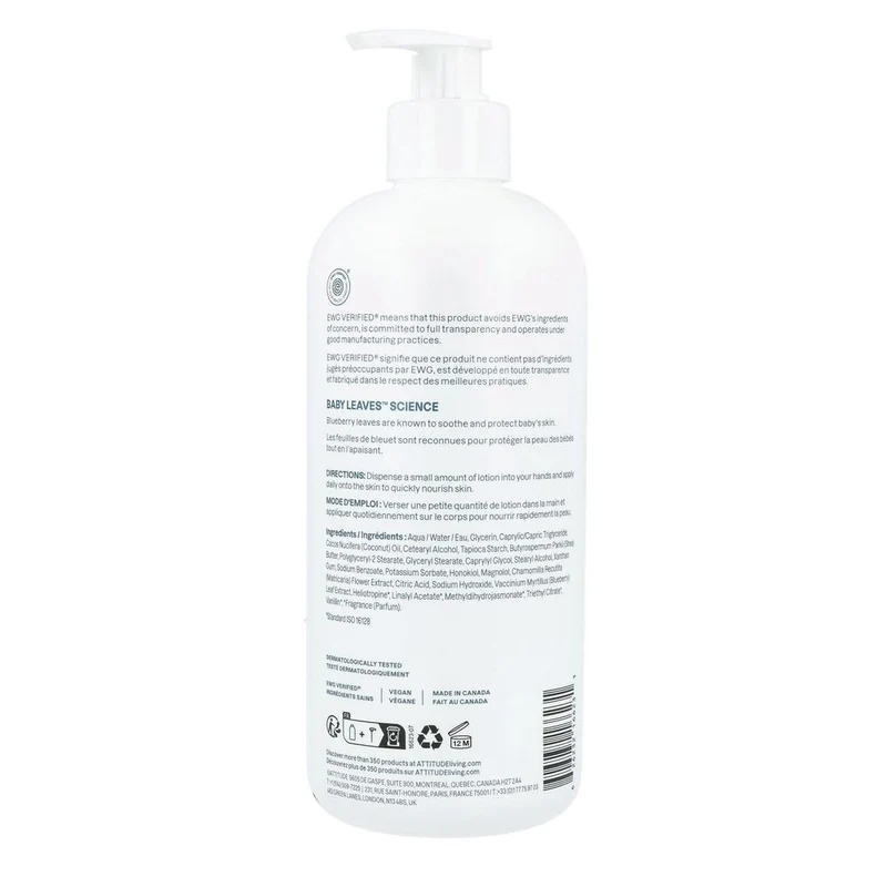 Attitude Baby Leaves Body Lotion Good Night 473 ml