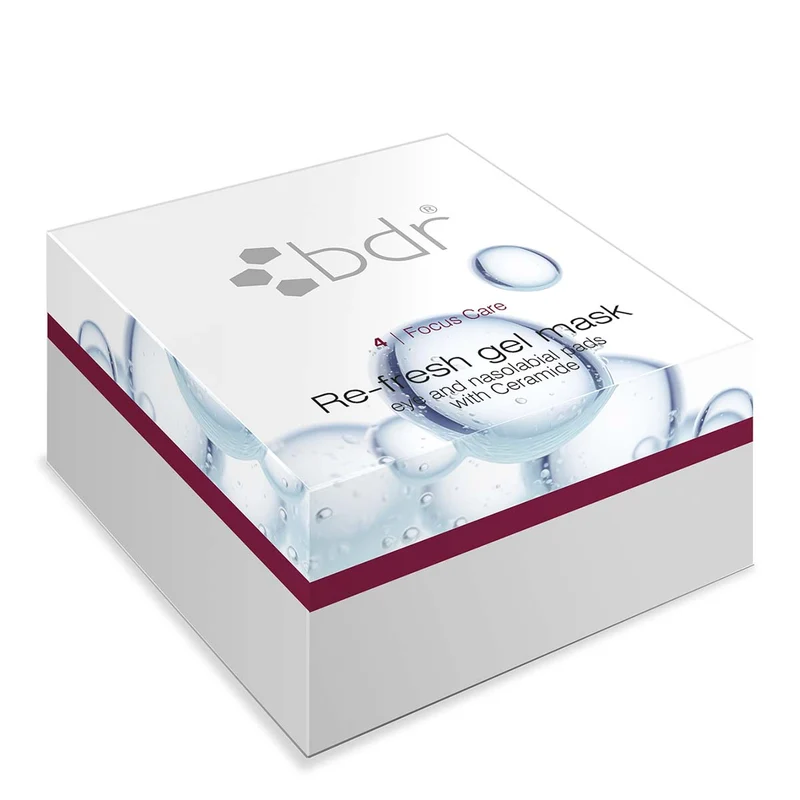 bdr Re-fresh Gel Mask - eye & nasolabial pads 60 Stück