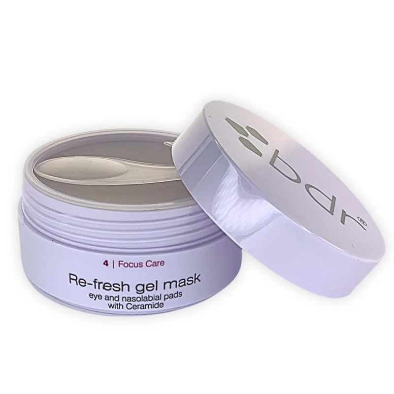 bdr Re-fresh Gel Mask - eye & nasolabial pads 60 Stück
